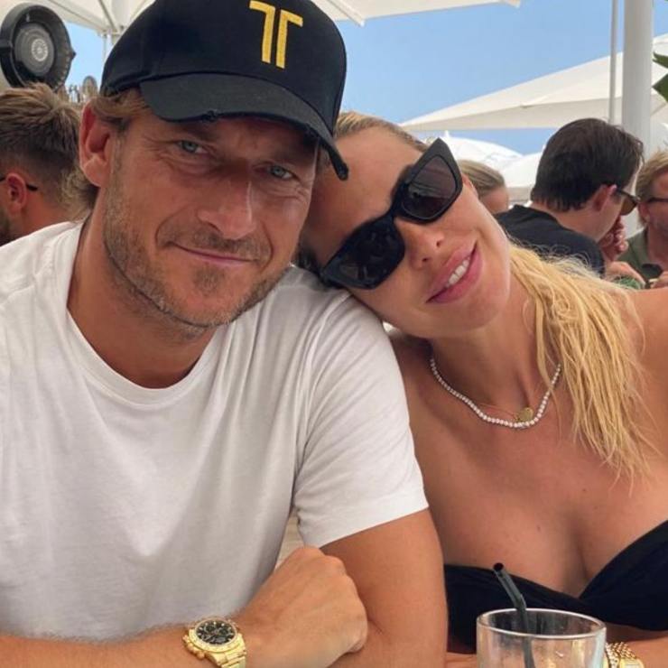 Francesco Totti e Ilary Blasi