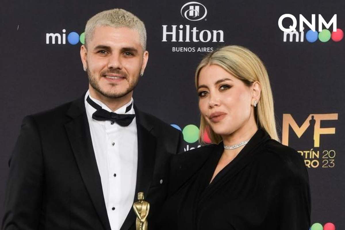 Mauro Icardi e Wanda Nara sul jet privato