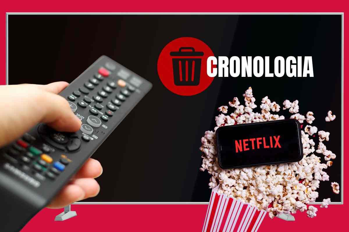 Netflix ha una cronologia: ecco come cancellarla