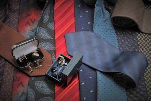 Cravatte di vario colore