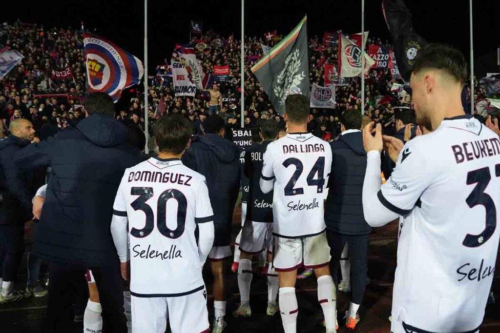 Bologna Empoli, giocatori Bologna