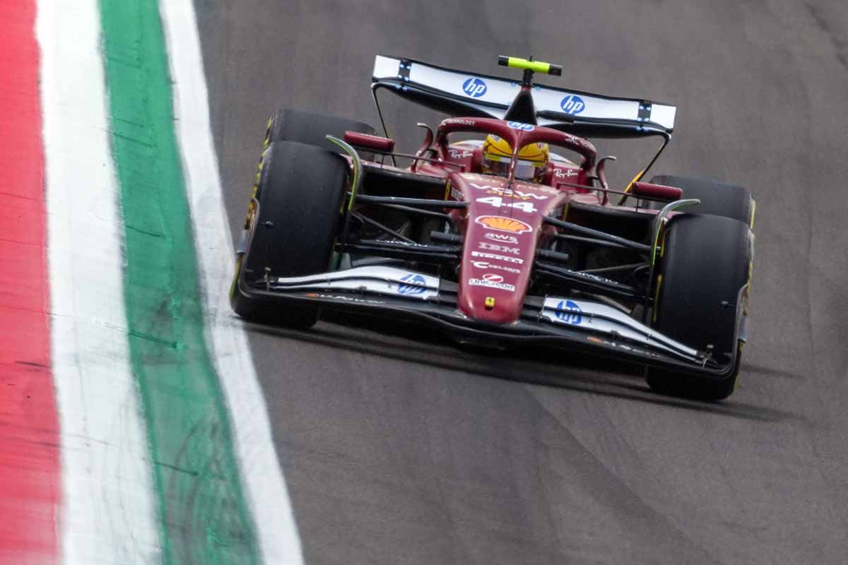 F1 Imola, Ferrari Hamilton
