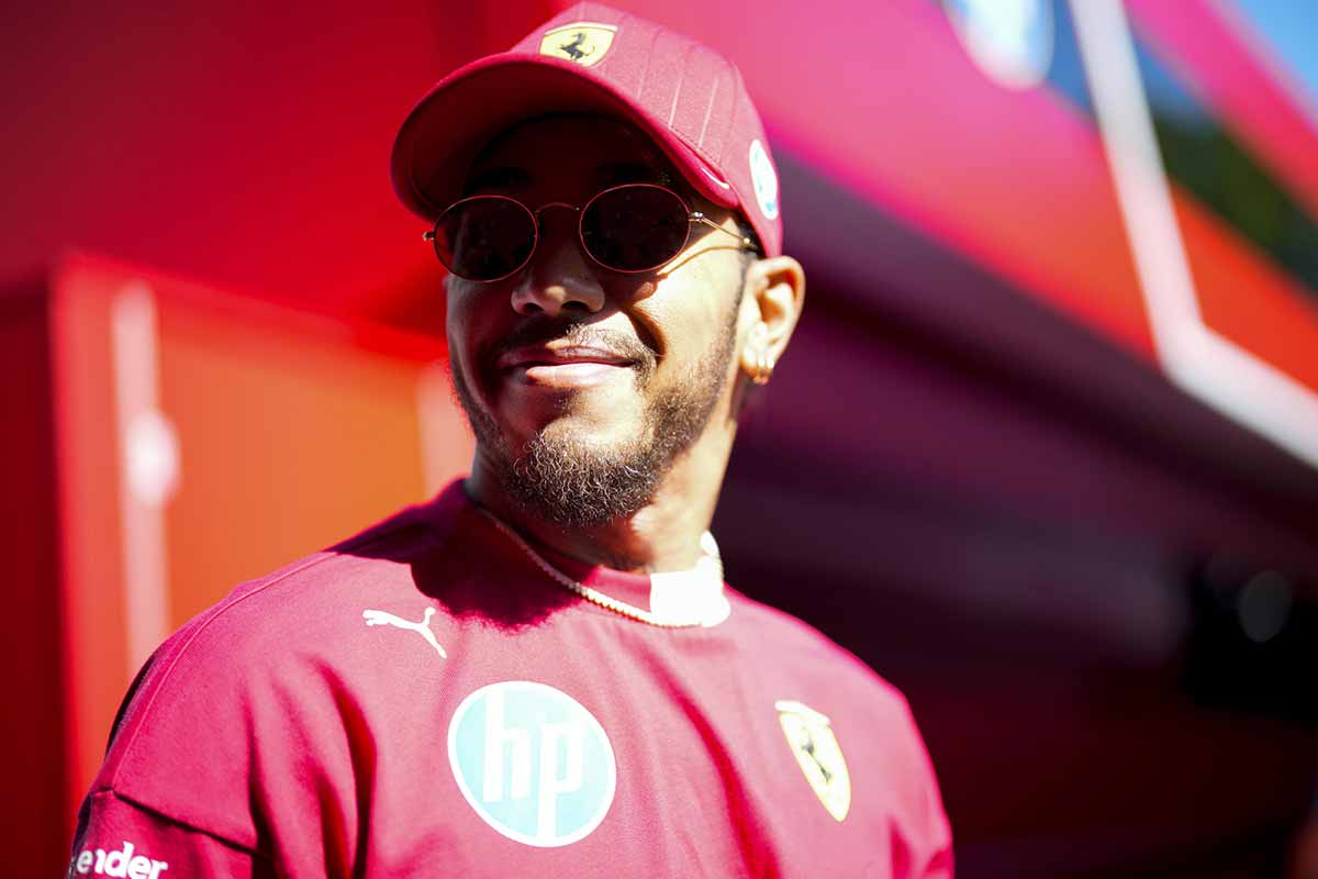 F1 Imola, Hamilton Primo Piano