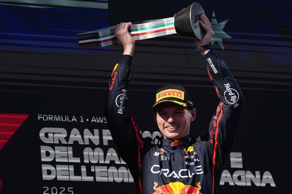 F1 Imola, Verstappen