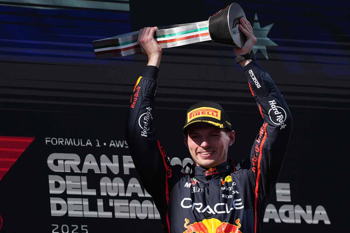 F1 Imola, Verstappen