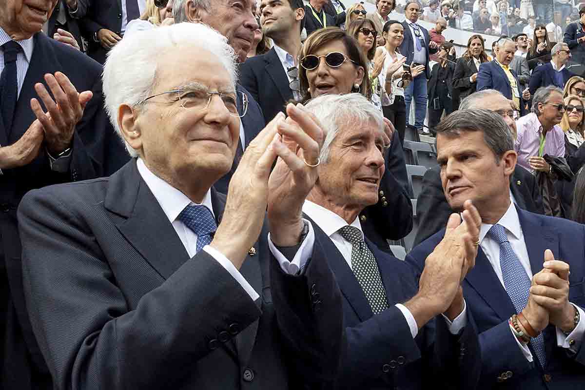 Internazionali Roma, Mattarella