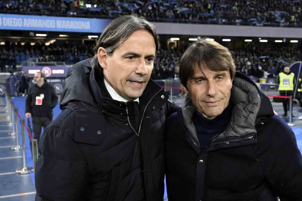 Napoli e Inter, Inzaghi e Conte