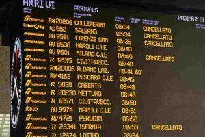 Sciopero Treni