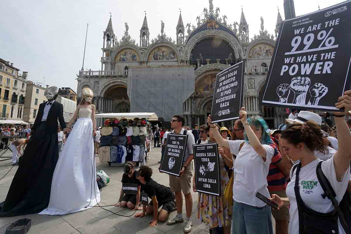 Nozze Bezos Venezia