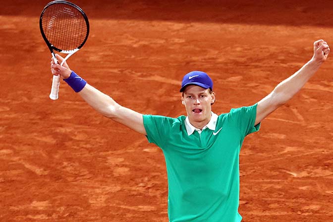 Roland Garros, Sinner