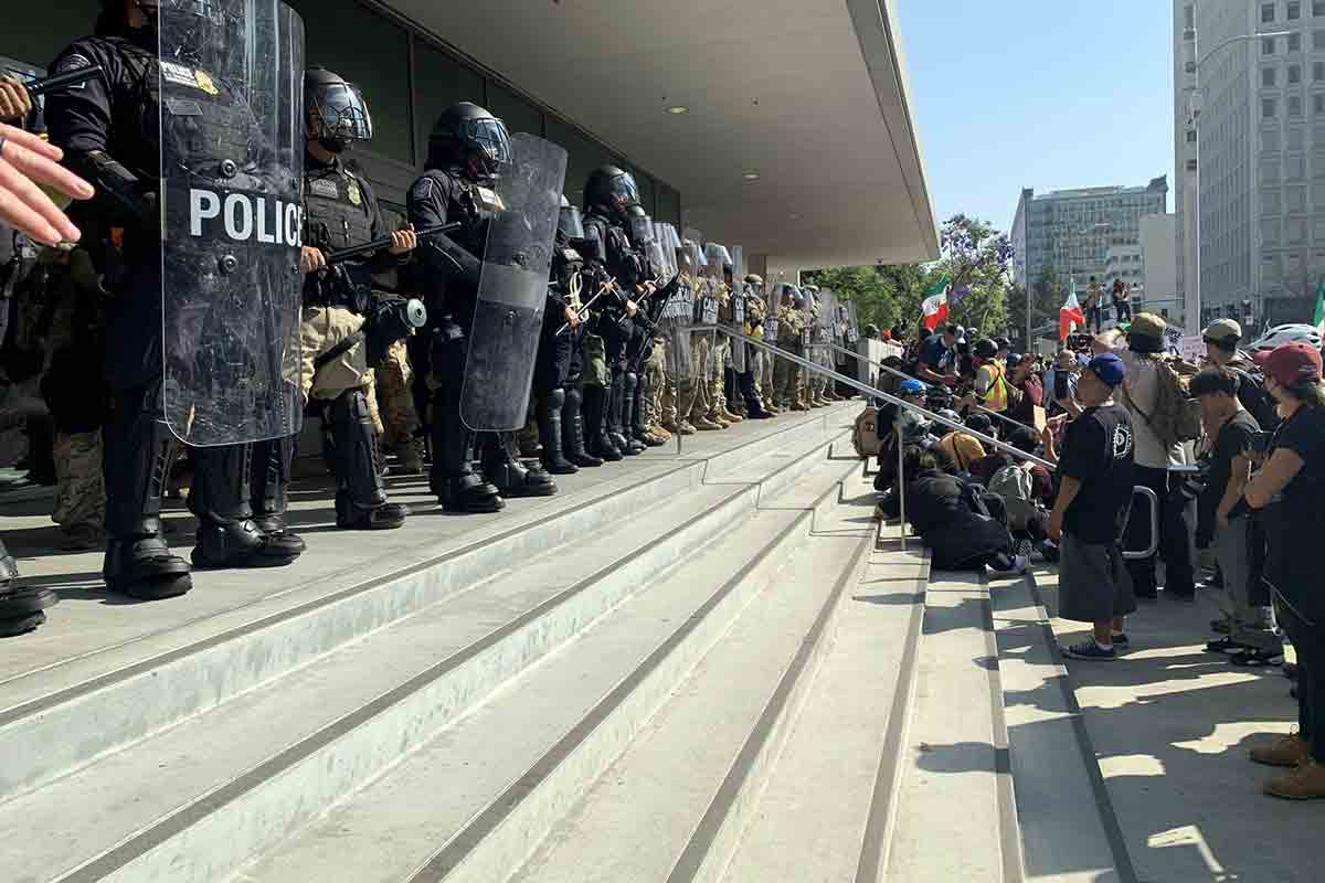 Proteste California, la reazione di Trump