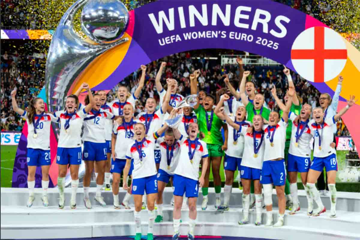 Calcio femminile, Inghilterra campione