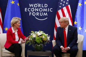 Dazi, Ursula Von Der Layen e Donald Trump