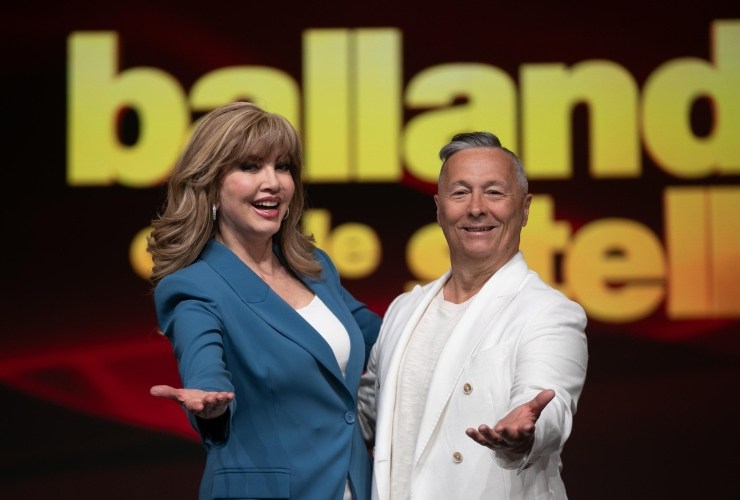 Milly Carlucci e Paolo Belli
