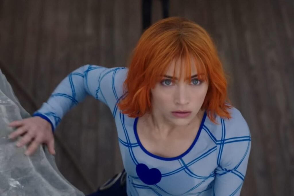 Nami in una scena di One Piece