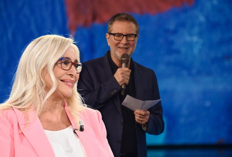 Mara Venier e Fabio Fazio
