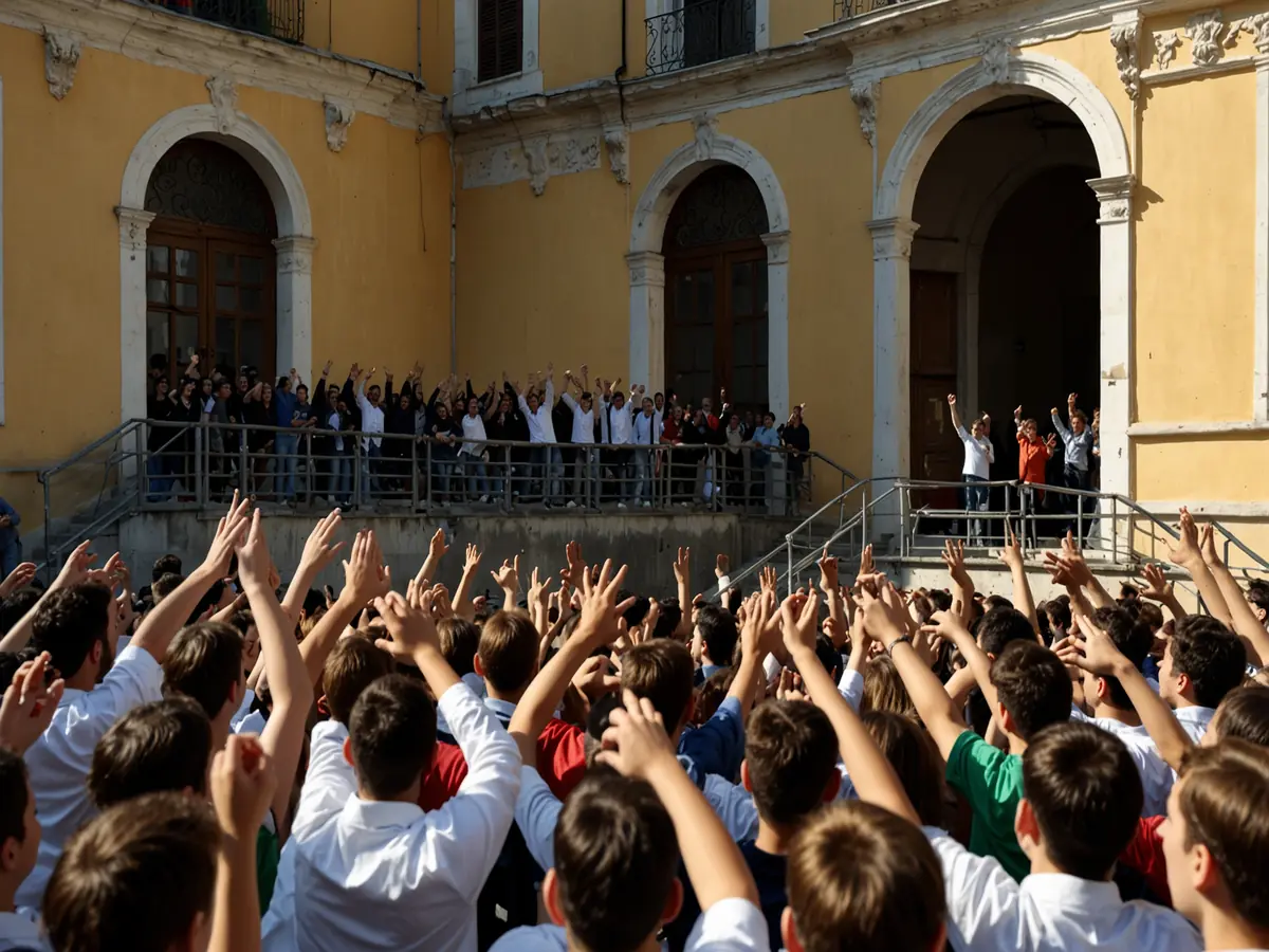 bambini in una scuola