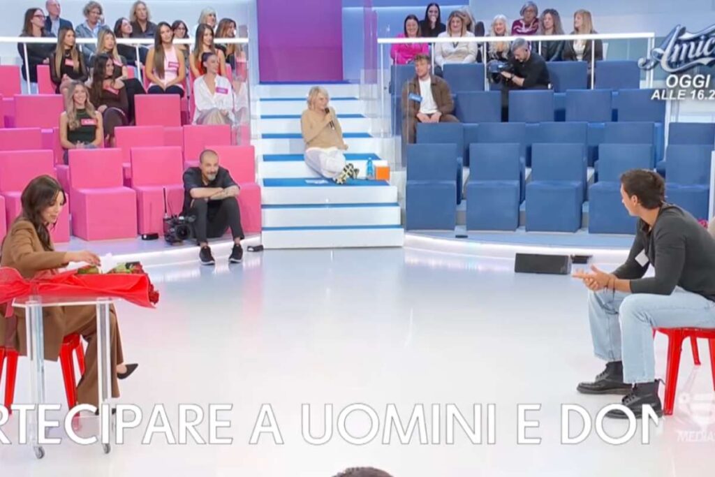 Maria De Filippi con Matteo e Sara