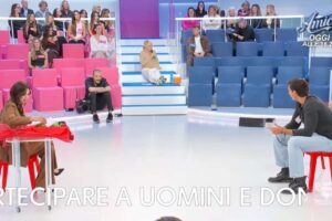 Maria De Filippi con Matteo e Sara