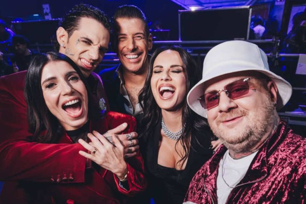 giudici di x factor e giorgia